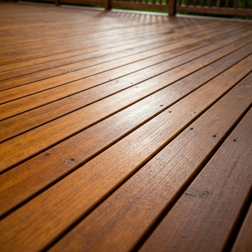 Deck Staining Project