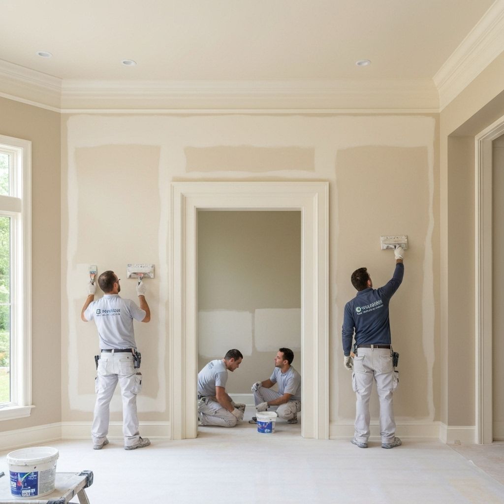 Beautiful residential interior painting